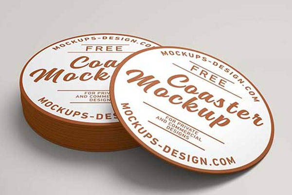 Free Coaster Mockups | Free & Premium Photoshop Mockup Templates